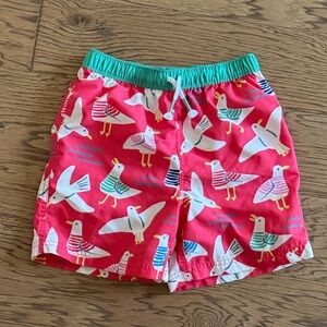 Mini Boden Seagull Print Swim Suit